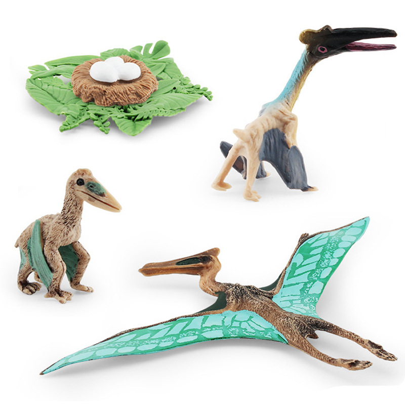Simulación Jurásico dinosaurio modelo de ciclo de crecimiento rompecabezas cognitivo pterosaurus Tyrannosaurus proceso de crecimiento adornos estáticos