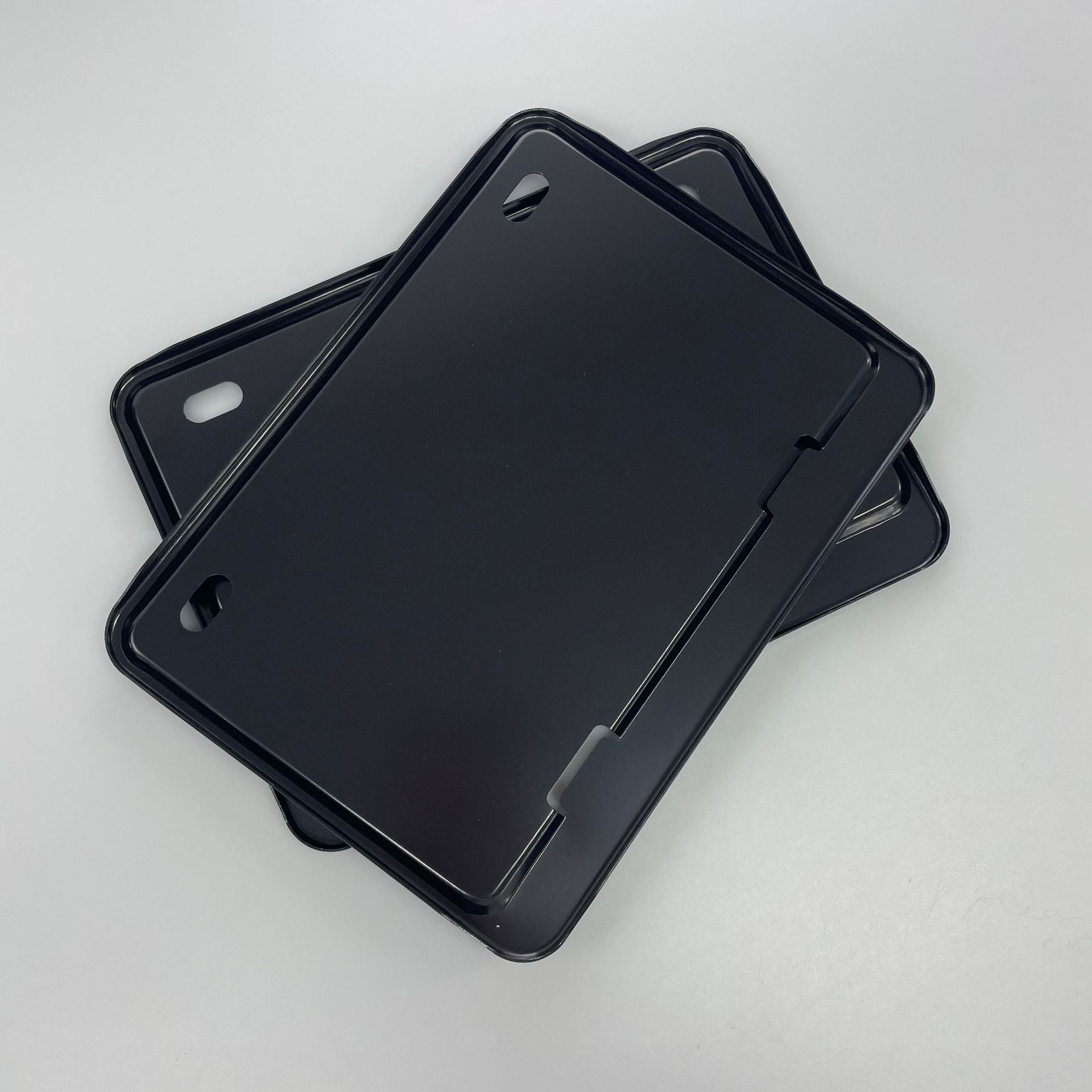 Motorcycle rear license plate frame, license plate holder, universal tail plate frame for scooters, aluminum alloy, new traffic regulations, thickened and solid