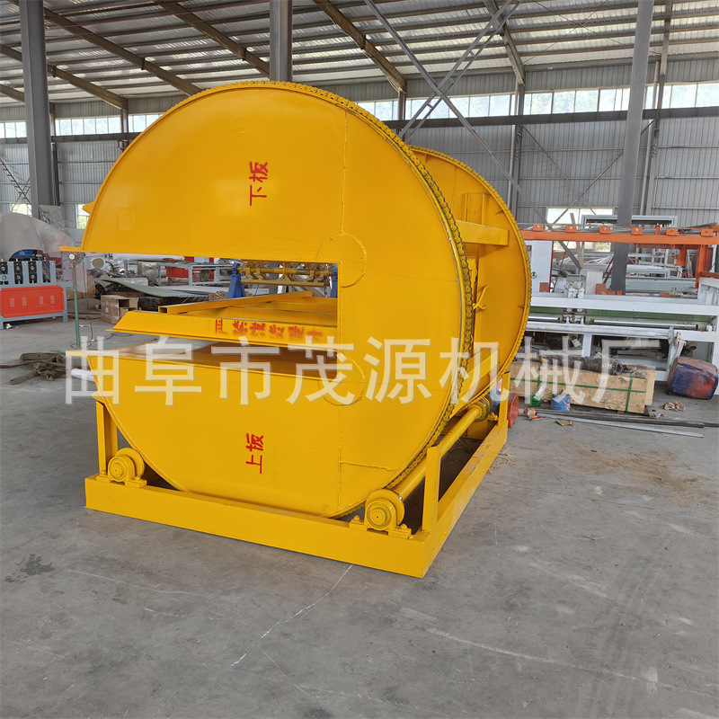 液压自动夹紧板材翻面机 180度板材翻板机 自动回旋翻面机