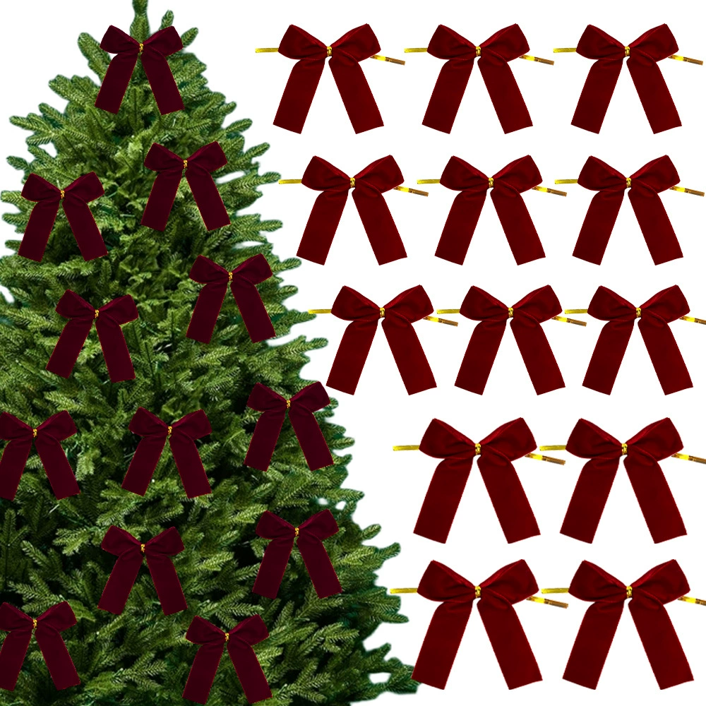 Кросс-бордерная оптовая продажа бархатной ленты с бантом, гирлянды, елки, вазы, пригласительных открыток, подарков, галстуков, бабочек