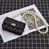 Lock from pearl, one-shoulder bag, shoulder bag, Chanel style, internet celebrity