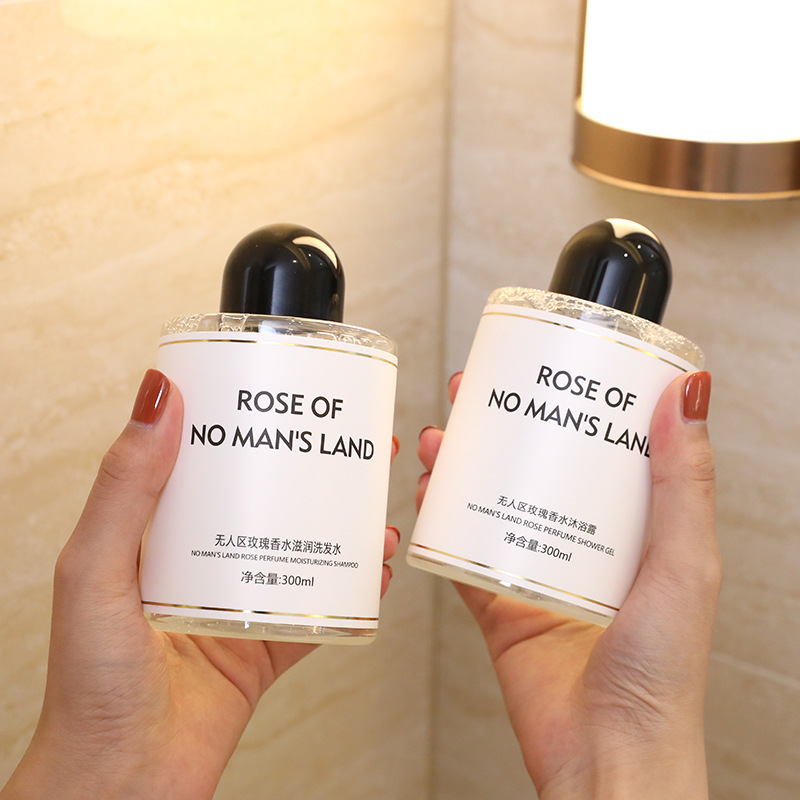 Real me zona de nadie hombre Rosa Champú gel de ducha traje hombres y mujeres fragancia aceite de control Anti-caspa hidratante 300ml venta al por mayor