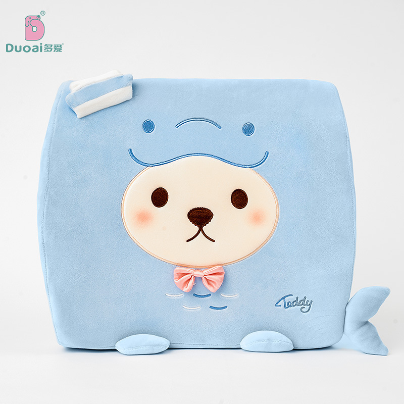 Teddy Collection Bear Ocean Series Doll Plush Toy Sleeping Pillow Girl Birthday Gift Children's Cloth Doll