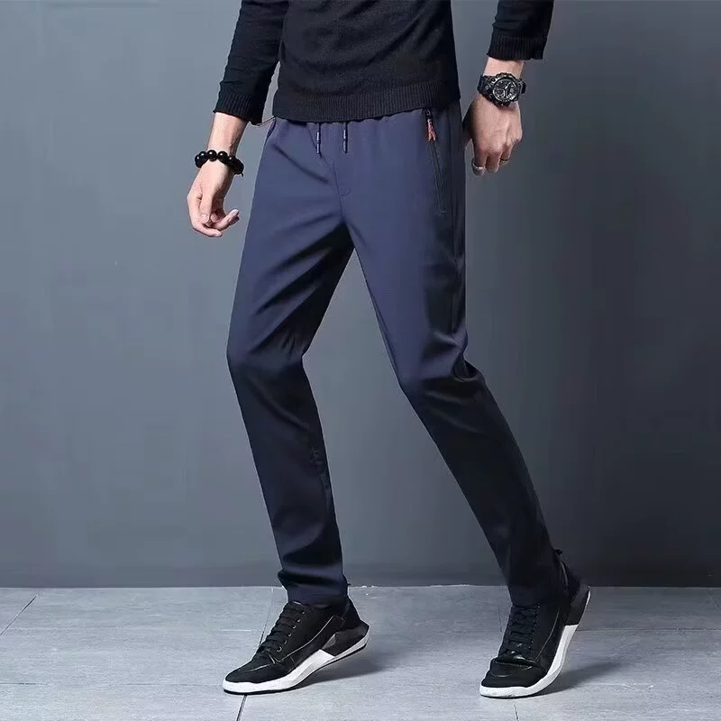 Men's autumn universal spring sports trousers, loose straight fit