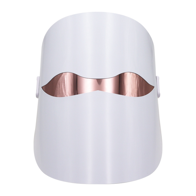 Máscara de Belleza LED de ABS con Luz de Color e Infrarrojos para Uso Doméstico