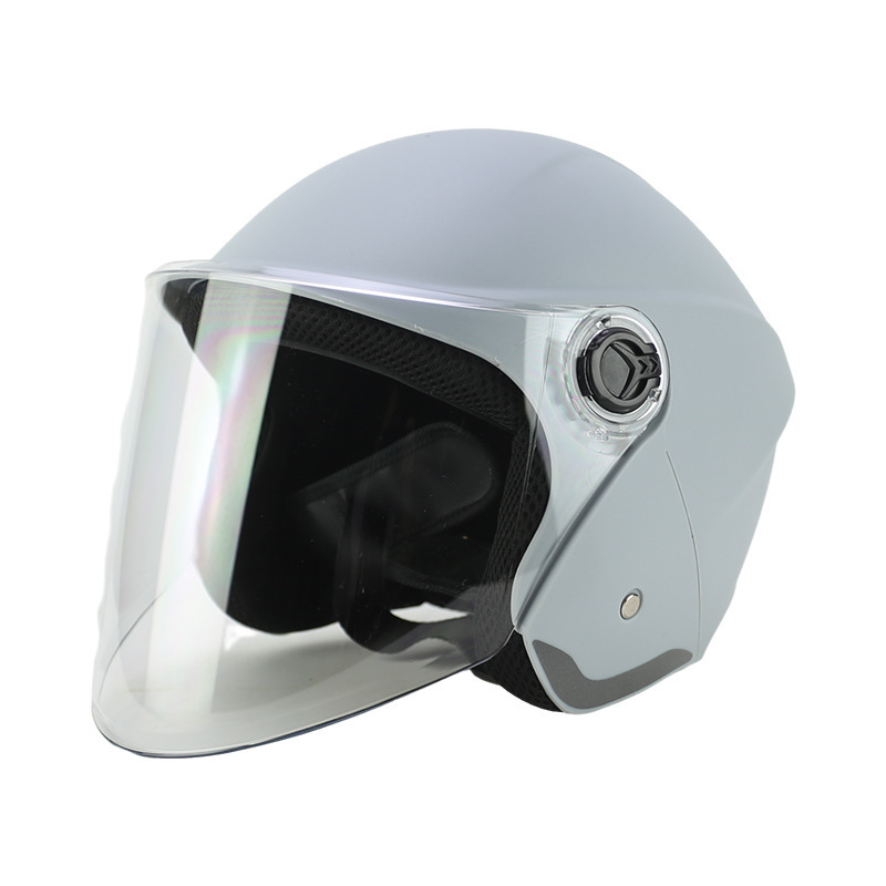 Custom Safety: Motuoche Motosiklet kaskı (dəbilqə) - gray-l