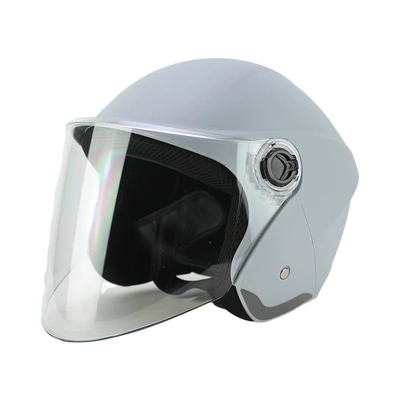 Customization of Safety Helmets for: Motosiklet kaskı (dəbilqə) - frosted-gray-l