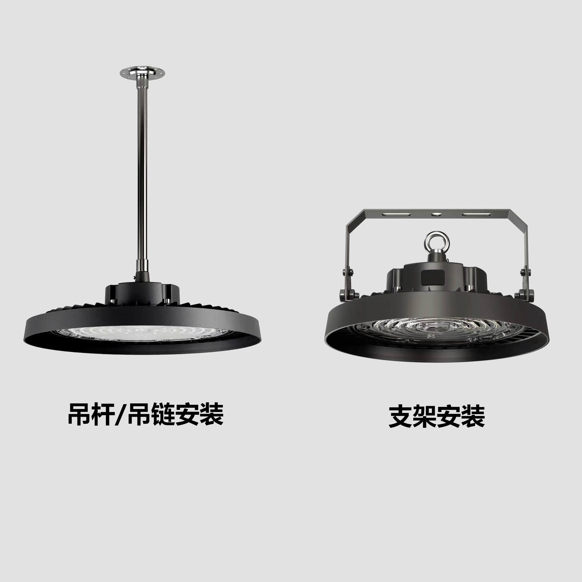 厂房仓库照明LED高棚灯高光效200W天棚灯UFO飞碟工矿灯LED工矿灯