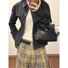 美式复古水洗牛仔外套女春秋2025新款百搭休闲宽松夹克短款牛仔衣