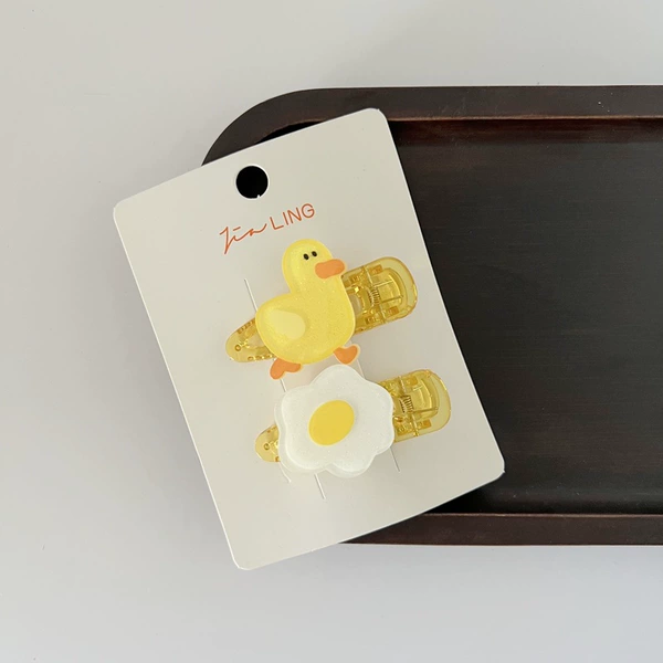 Yellow duck + fried egg