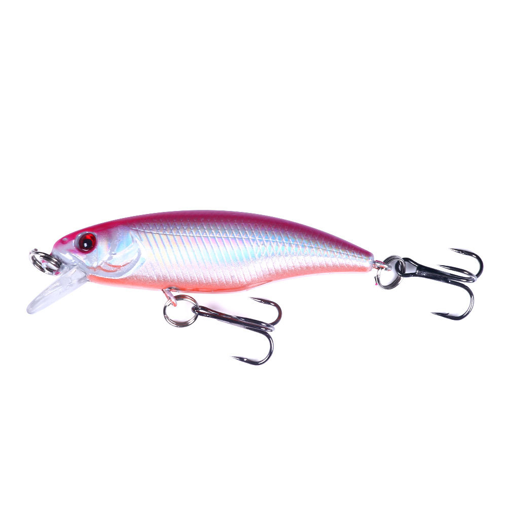 16 Colors Shallow Diving Minnow Lures Sinking Hard Plastic Baits Fresh Water Bass Swimbait Tackle Gear