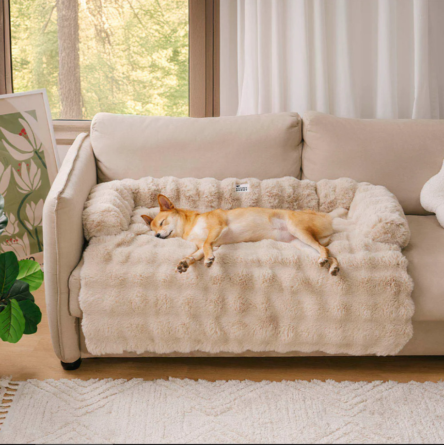 Simple Style Classic Style Cloth Solid Color Pet Bed display picture 7