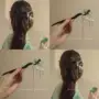 盘发流苏铃兰花旗袍发簪