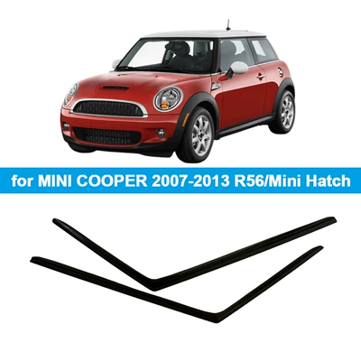 Suitable for Mini Cooper R56 07-13, Rain and Sun Deflectors for Side Windows, Thickened and Light-Transmitting Rain Shields (Rain shield) - for-mini-cooper-2007-2013-2pcs-not-suitable-for-domestic-version
