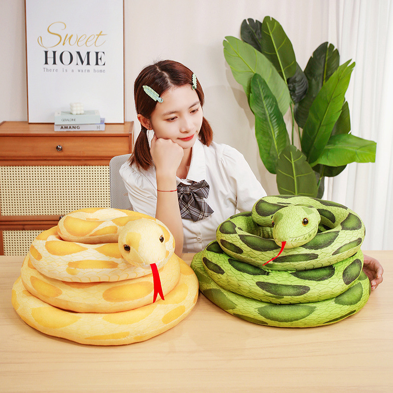 2024 New Year Mascot Snake Doll Plush Doll Company Activity Birthday Gift Trick Props Can be Set