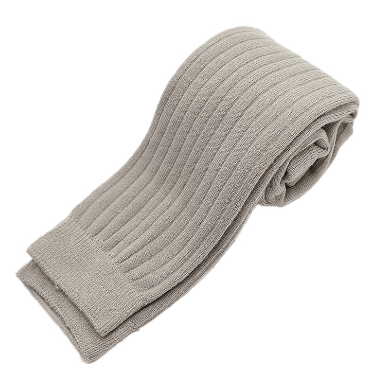 Invierno espesado bebé niñas pantimedias caliente cepillado barra vertical que basa los calcetines de las niñas pantimedias de los niños