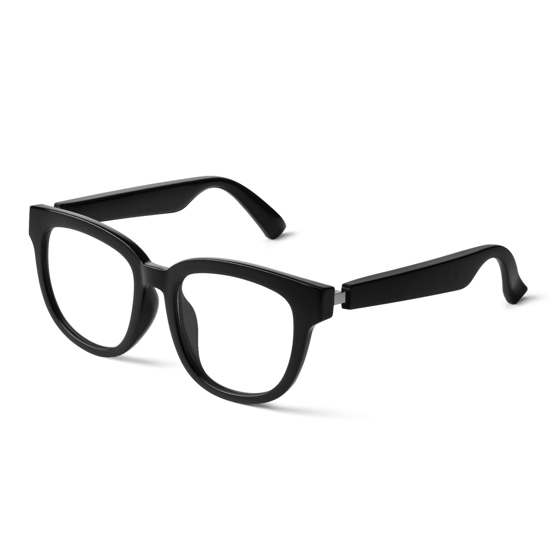 厂家直销新款蓝牙智能眼镜半开放式隐形触摸通话音乐眼镜可配近视