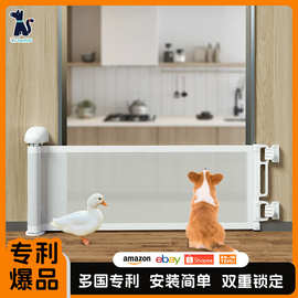 跨境 45cm高 宠物门栏拦兔拦狗拦泰迪柯基防钻栅栏门护栏宠物围栏