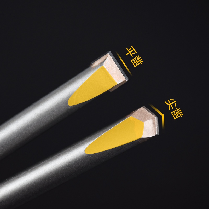 xl6z电锤钻头混凝土铲墙王方柄合金凿10 12mm开槽钻头批发