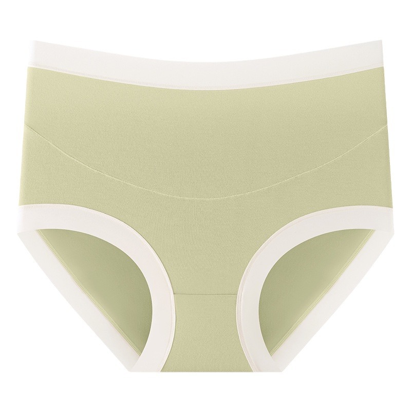 Pantalones interiores de embarazo, algodón antibacteriano, entrepierna transpirable, cintura alta, abdomen, pantalones de tamaño grande