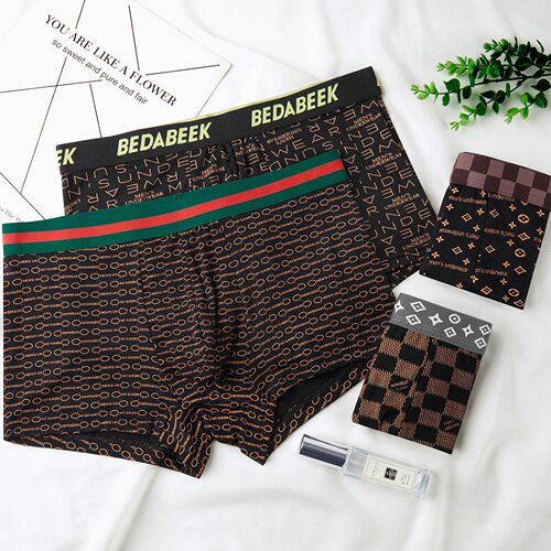 Antarctica's new summer model modal is soft, breathable, plus fat, enlarged and loose, men's underwear is shipped from the manufacturer