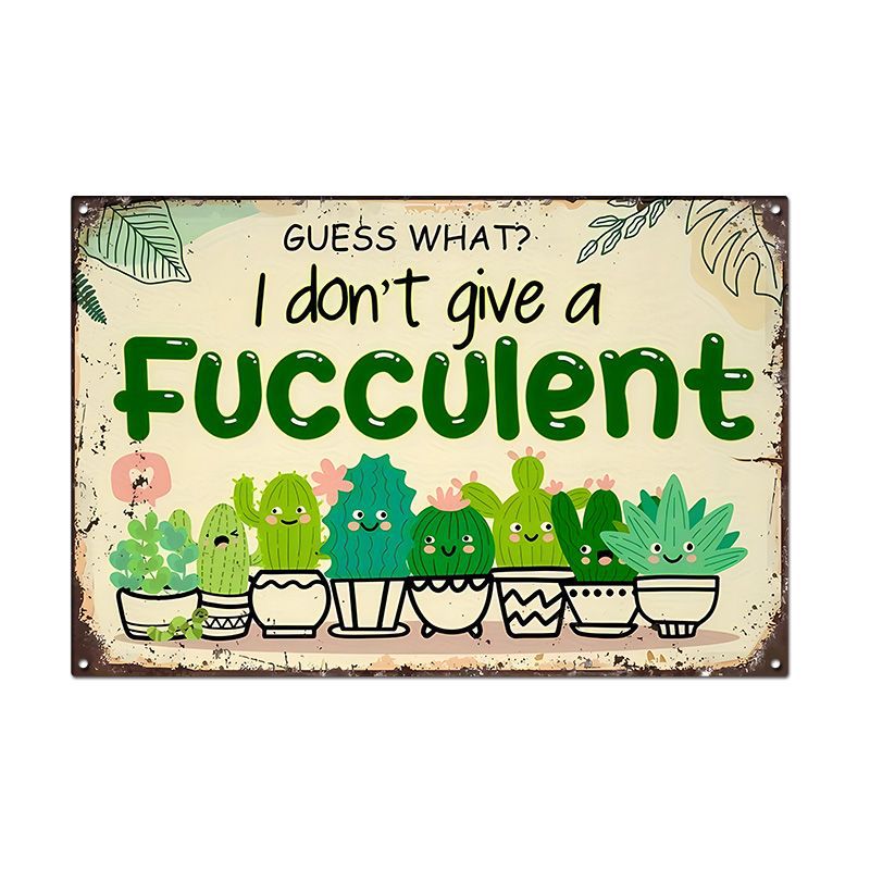 Pintura de hojalata pastoral Flor antigua retro Arte de hierro Pintura colgante pequeña Jardín al aire libre Balcón Decoración de pared Colgante transfronterizo