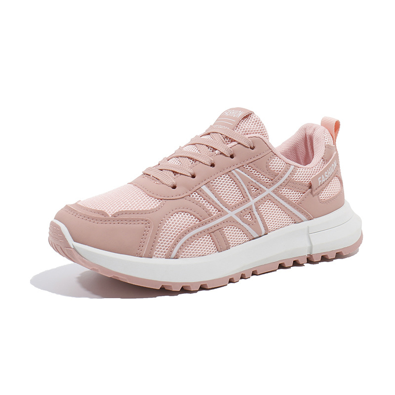 2026 verano nuevo padre zapatos deportivos de suela gruesa moda cómodos versátiles ligeros zapatos casuales transpirables
