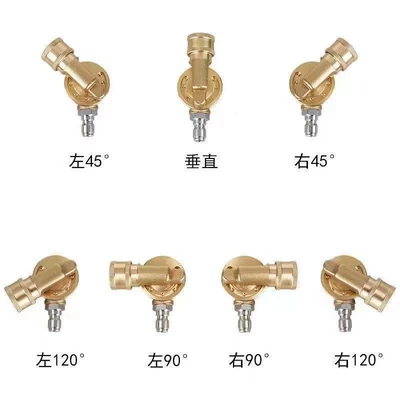 High pressure car wash water gun 1/4 quick-connect adjustable joint