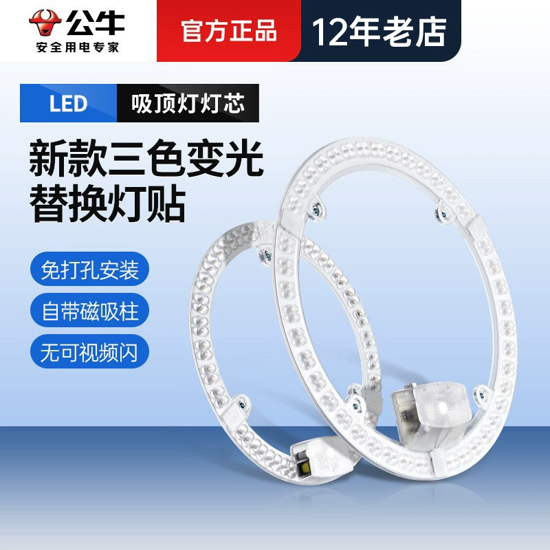 Ceiling light, changeable LED lamp for living room for bedroom