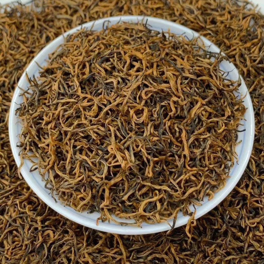 Golden Tung Mei Tea Wuyi Mountain Golden Tung Mei Loose Leaf Bucket Packaged Small Jar Red Tea High-End Gift Boxed Gift for Sending Out Wholesale