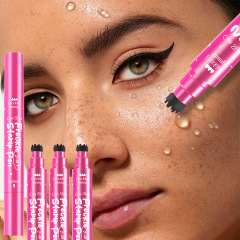 跨境专供爆款CosSkin双头雀斑眼线笔 自然仿真freckle eyeliner