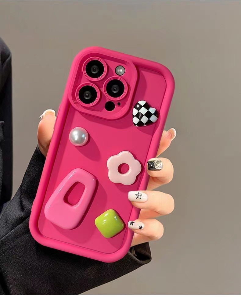 日韩ins少女适用VIVO Y78手机壳X100金刚砂Y38 Y17S防摔创意卡通