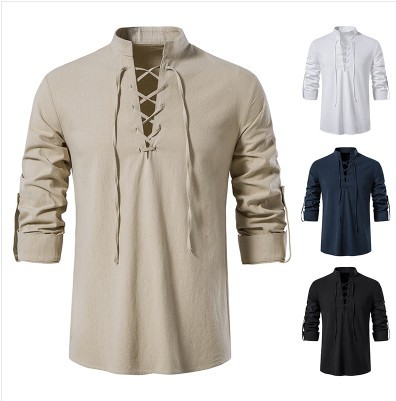 shirt with shoelaces