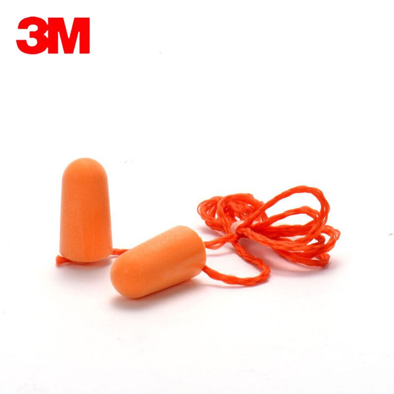正品 3M隔音耳塞1110带线耳塞 抗噪防噪音睡眠降噪学习工地工作
