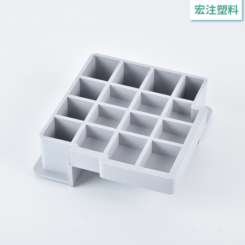 メーカー供給木床支持ブロック異形穴付きppガイド緩衝位置決めブロックコンテナ荷役緩衝ブロック|undefined