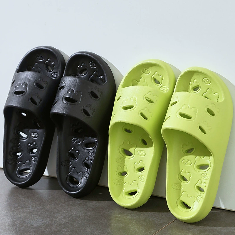 Тапочки в ванной комнате женский отель выдолбленный противоскользящий душ пара тапочки дома толстая подошва пара eva топает на фекалии