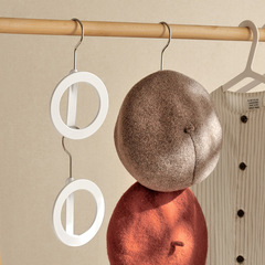 Factory-made hat rack, multi-functional, multi-layered wall-mounted storage shelf for home use—perfect for organizing scarves and bags