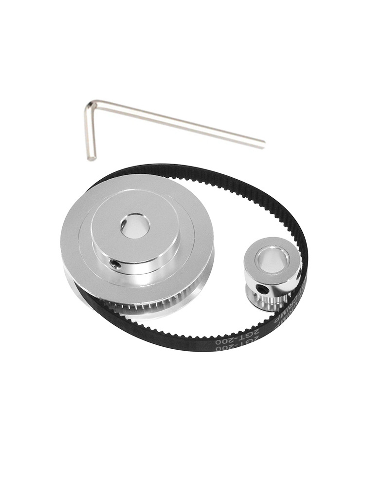 2GT同步輪套裝3:1傳動比組合皮帶3D打印機配件高精度質量多規格齒