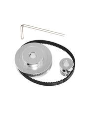 2GT同步輪套裝3:1傳動比組合皮帶3D打印機配件高精度質量多規格齒