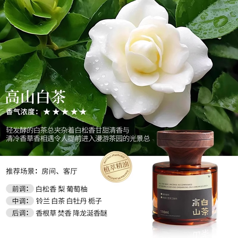 车载香薰白茶2025新款持久留香车用汽车香水高级女车内除异味男士|undefined