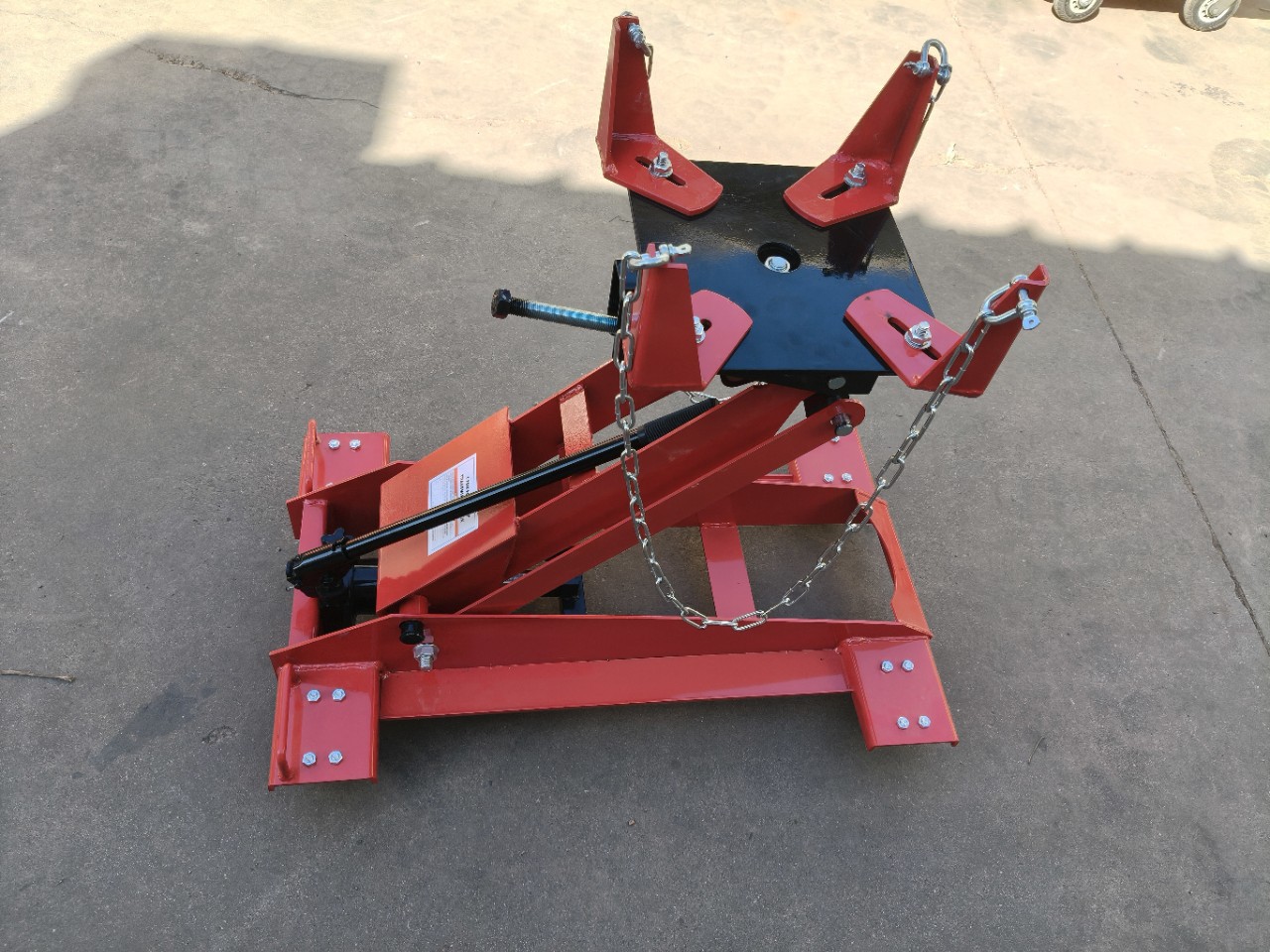 Transmission Bracket Lifter, Large Vehicle Engine Tray, Automotive Repair Tools, Hydraulic Low-Level Transporter, Disassembly