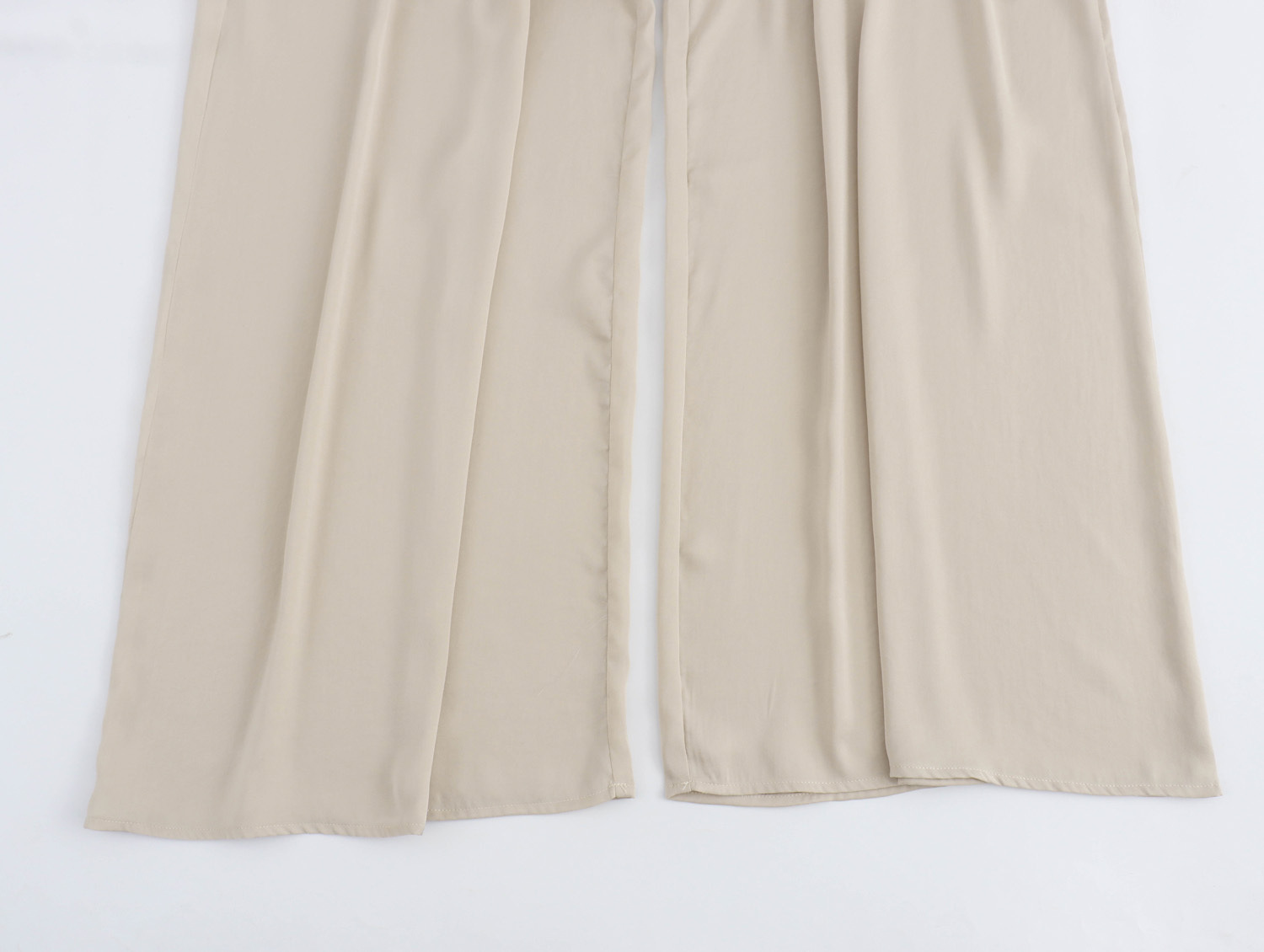 Women's 2024 Summer New Style Elastic Waist Fashion Wide Leg Pants_voghion.com