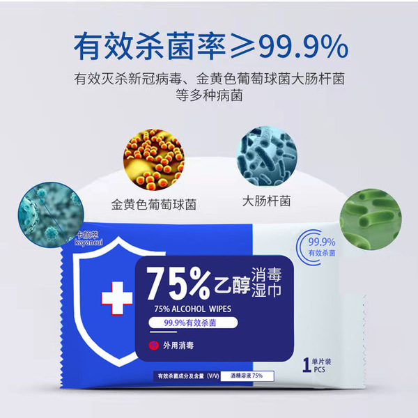 Antibacterial cotton pads