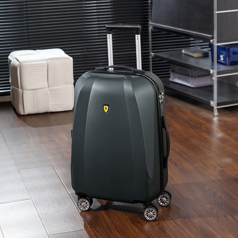 Maleta retro Maleta con ruedas para mujer Maleta con ruedas universales de 26 pulgadas Maleta de cuero para estudiantes duradera Maleta de código de embarque