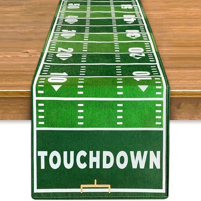 Temu速売通アマゾンクロスボーダーテーブル旗サッカーラグビーリネン装飾テーブルクロステーブルタオル工場卸売り|undefined