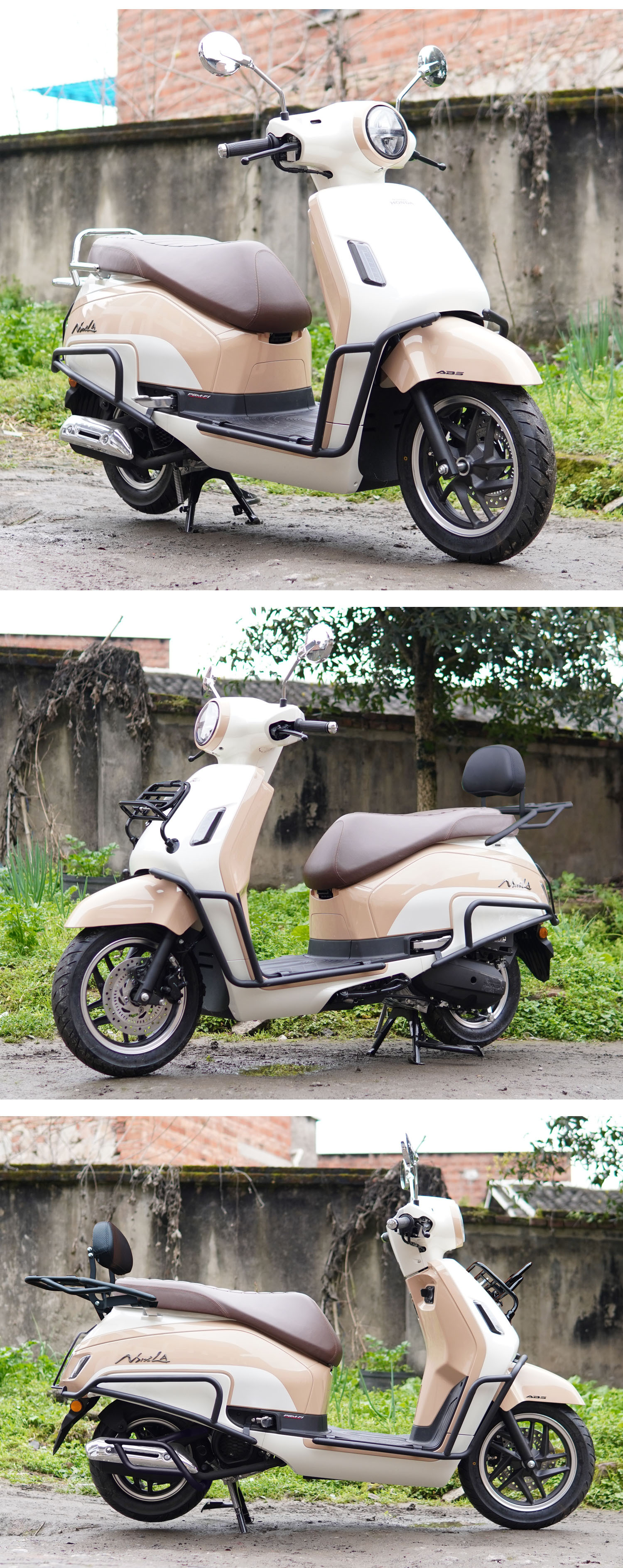 Suitable for 25 Honda Ns125La Bumper Front and Rear Guard Bumper Anti-Fall Protection Bar Sdh125T-42 Exhaust Bar