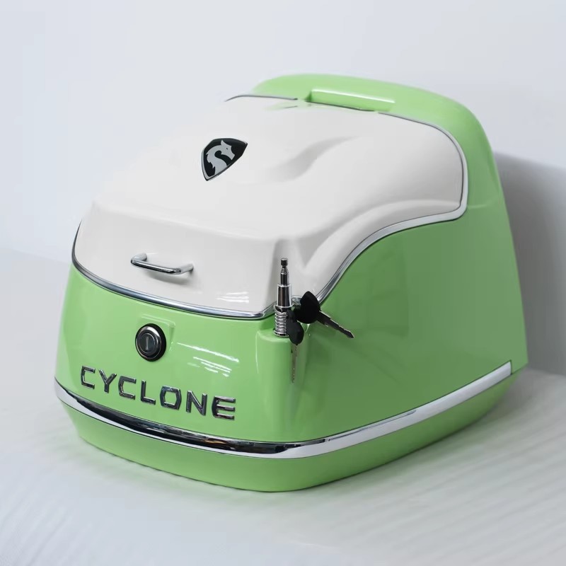 Suitable for the Saikelong Rt3E Modern Tail Box, Retro Scooter Trunk with Large Capacity for Carrying Luggage