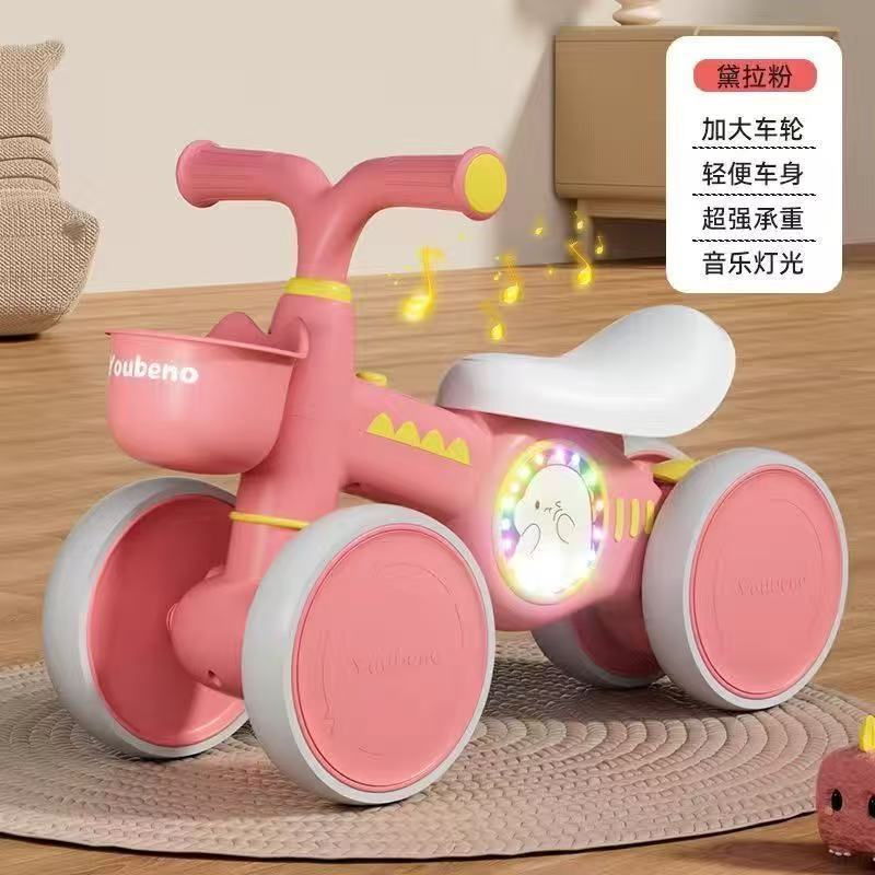 Equilibrio para niños 1 a 3-2 años de edad, deslizamiento en las cuatro ruedas, deslizamiento para bebés, deslizamiento, nuevo automóvil retorcido de entrada