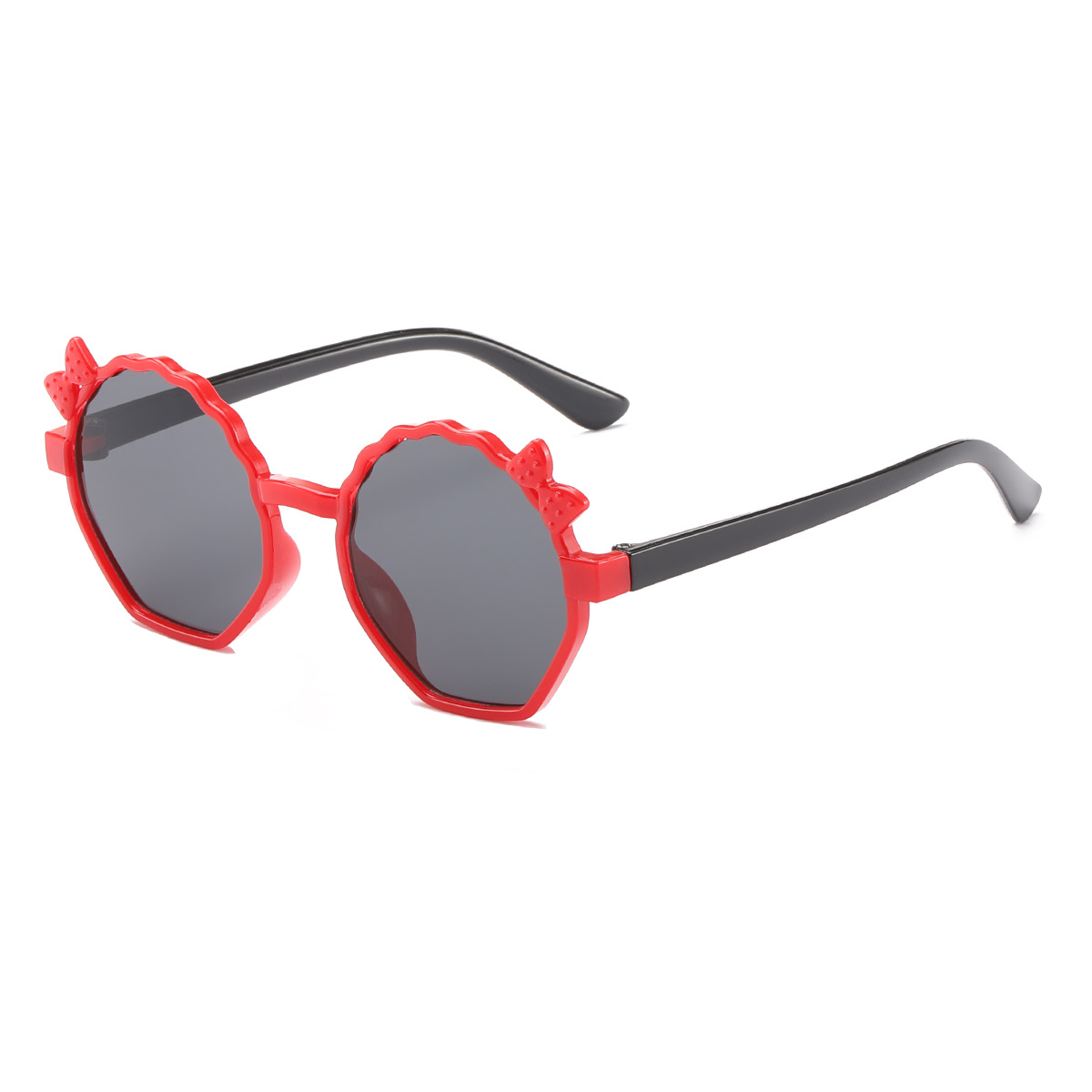 2021 nueva mariposa decorativa de los niños gafas de sol dibujos animados estilo coreano calle tiro moda niños y niñas gafas 8834
