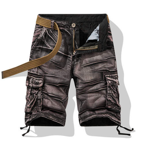 Amazon Summer Men's Work Pants Loose Plus Size Pure Cotton Men's Five-Pocket Casual Pants